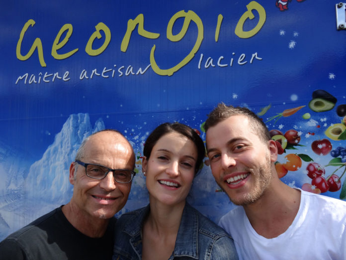 Le Glacier Georgio - Georges, Claire et Vincent Sbihi