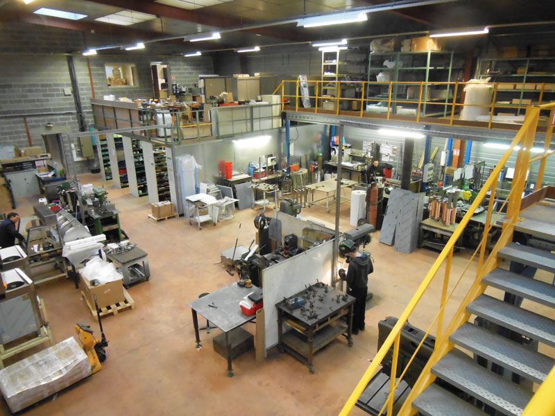 Atelier de fabrication Savy Goiseau à Vernouillet