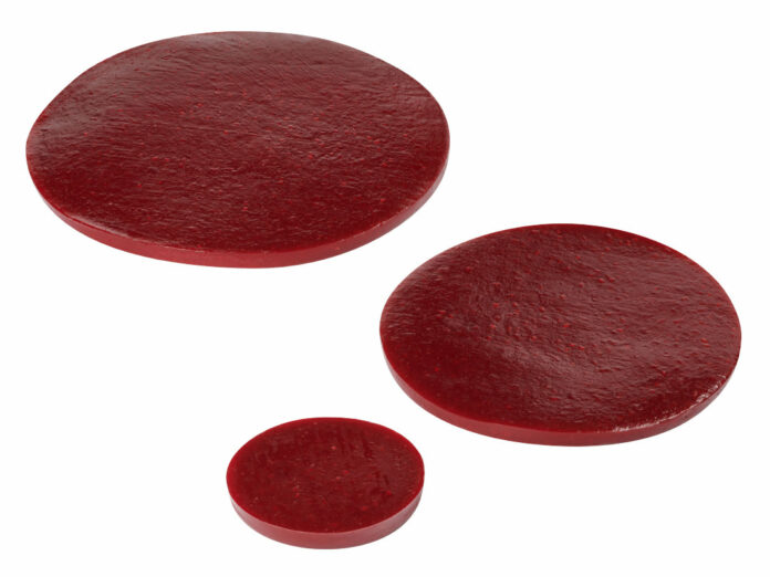 Gamme disques inserts framboise Sicoly