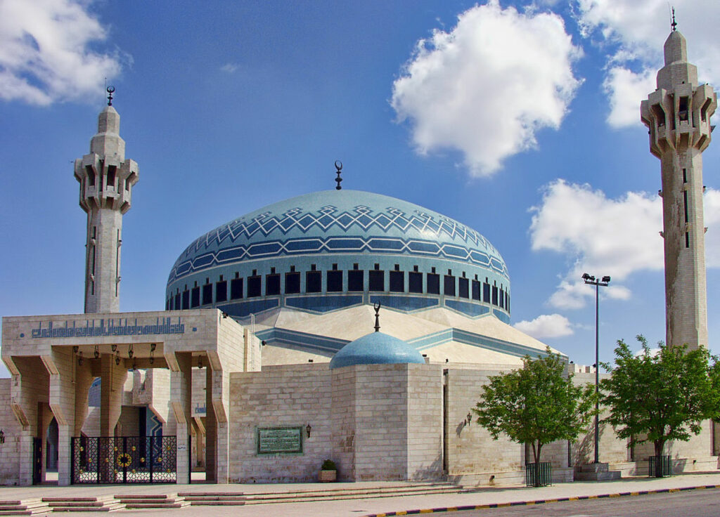 Dans un pays de musulmans modérés, Amman abrite la mosquée du roi Abdallah 1er, l’une des plus grandes du Moyen Orient ©TheCultureMap