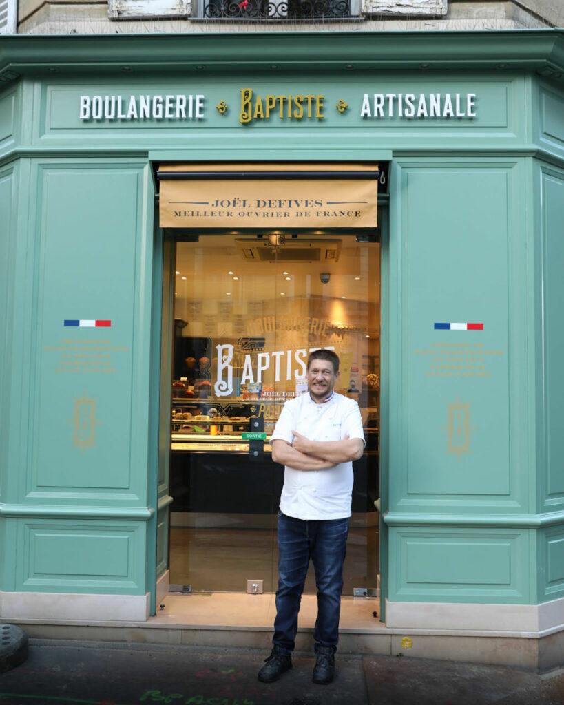 Joël DEFIVES, Boulangerie Baptiste