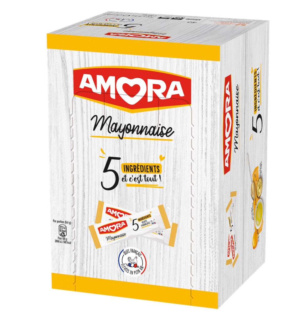 AMORA Mayonnaise distributeur dosettes