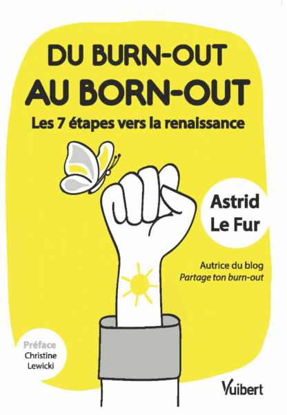 Couverture du livre d'Astrid LE FUR, Du burn-out au born-out.