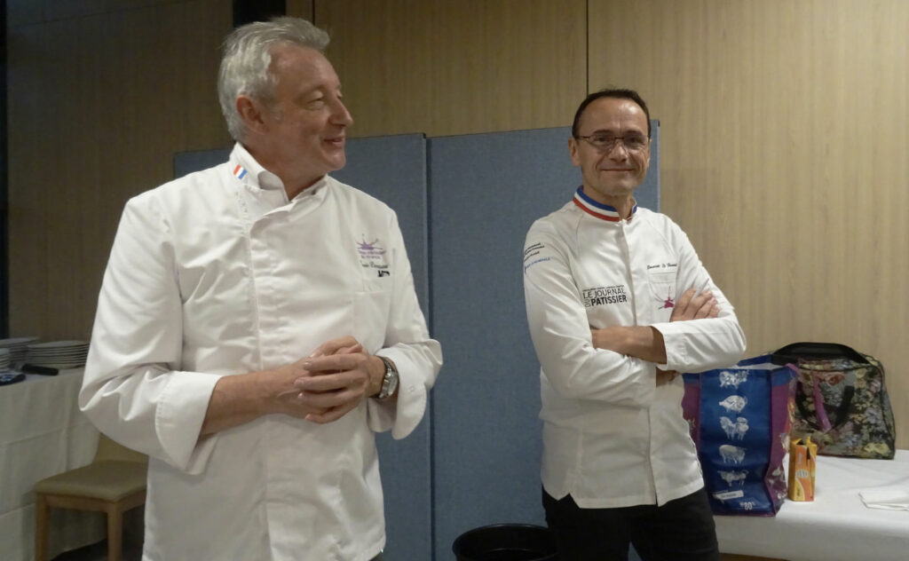 Yves et Laurent, les organisateurs du concours de l'éclair au chocolat 2022 Île-de-France