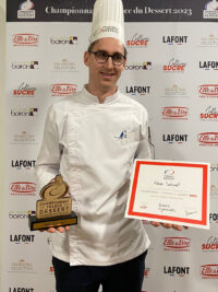 Adrien SALAVERT, Laureat-Professionnel - Championnat de France du Dessert 2023 - Finale Sud-Ouest (64)